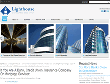 Tablet Screenshot of lighthouseas.com